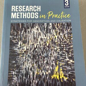 Master's degree level textbook "Research Methods in Practice" (used)